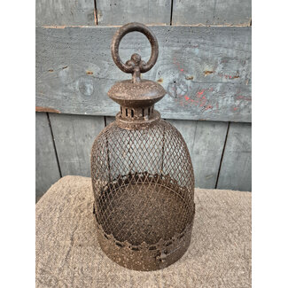 Countryfield # Stolp gaas roest - ca. 16 x 16 x 32 cm