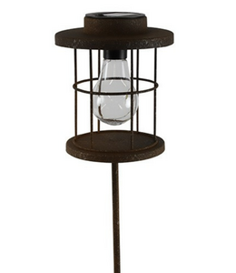 Countryfield # Solarlamp steker recht LED ro Daryl roest-L15B15H88CM