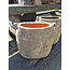 # Vaas/pot - aardewerk - Cald clay - 22 x 8 x 25 cm - per stuk