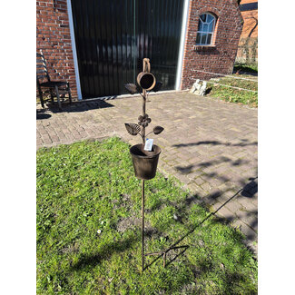 Countryfield Tuinsteker - met bloempoten gieter(wordt niet verzonden)