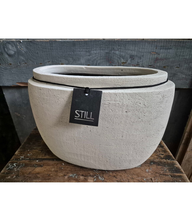 Still # 47027 - Oval Neck L Beige - ca. 35 x 20 x 26 cm