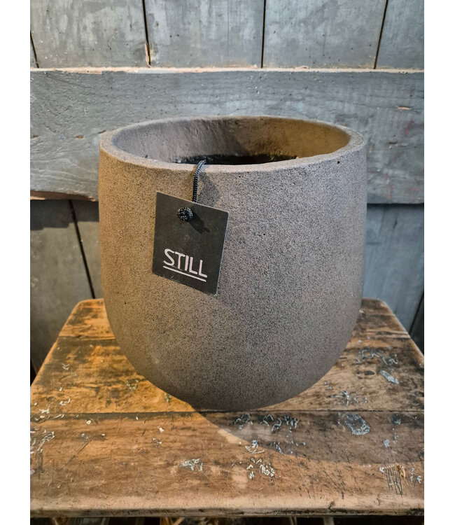 Still # 24175 - Palm Pot S Espresso - ca. 32 x 29 cm