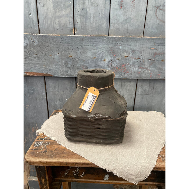 ## wordt niet verzonden -Leemmand ca. 20 x 15 x 23 cm