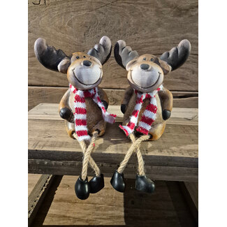 Countryfield ## wordt niet verzonden - Rendier m/bungelbenen Terry L a2 bruin - per stuk