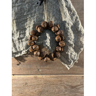 Grote belletjes krans - 20 cm