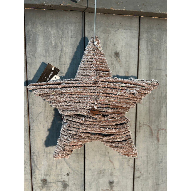 Countryfield ## Kerstster LED Snow S sneeuwbruin-L8B30H30CM