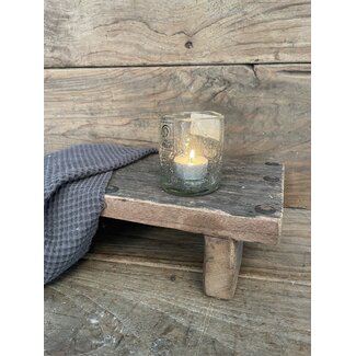 Windlicht Stone Ø 7 x 8 cm