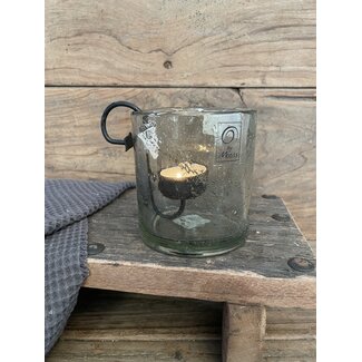 Windlicht Stone Ø 10 x 11 cm