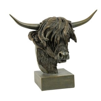 Countryfield Leverbaar vanaf dinsdag 28 april - Schotse hooglander op voet Ulla S bruin-L20B10H16CM