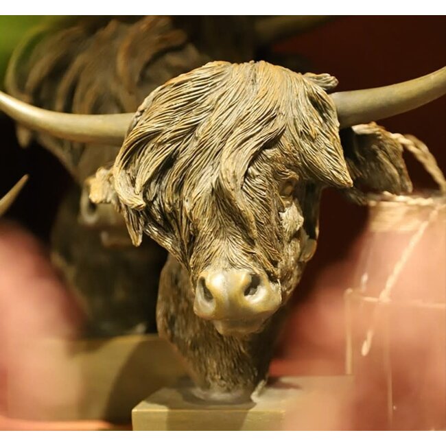 Countryfield Leverbaar vanaf dinsdag 28 april - Schotse hooglander op voet Ulla M bruin-L30B15H24CM