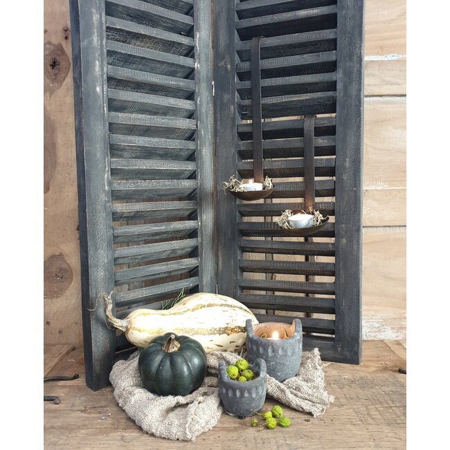 # Metalen hanglepel - lepel - 8 x 8 x 21 cm