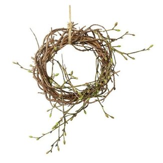 Countryfield Krans knop Betula Tilia S bruin-16x16x4CM