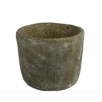 Countryfield Bloempot ro Anton S grijs-16x16x14,5CM