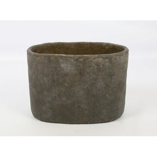 Countryfield Bloempot ov Hanne-Marie S grijs-28x16x20CM