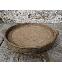 # Pors schaal brown 35x30x4cm
