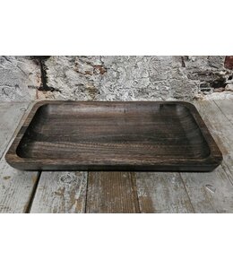 # Wood dienblad recht 45x25cm