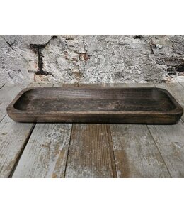 @ Wood plate 46x16cm