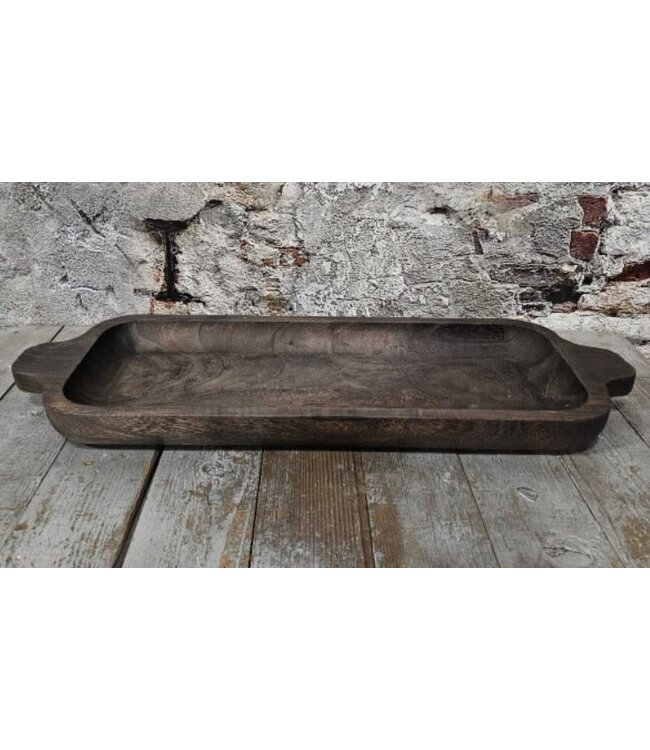 # Wood plate 67x23cm