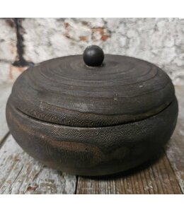 @ Wood potje deksel 20x11cm