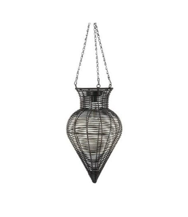 Countryfield # Solar hangend Djamila L zwart-25x25x44CM