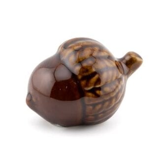 Aardewerk eikel Nutty S - 8x6x5,5cm