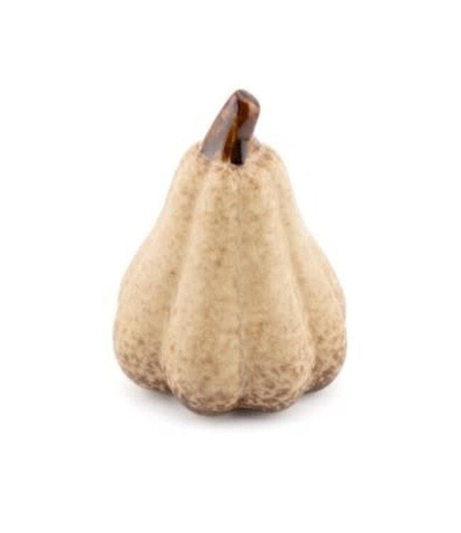 # Aardewerk pompoen Drop S - 6,5x6,5x8,5cm