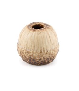 # Aardewerk kaarsenstandaard Cone - 7,5x7,5x6,5cm