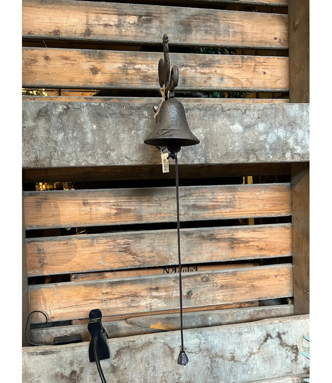 # Deurbel Haan Iron - gietijzer - ca. 22 x 27 cm