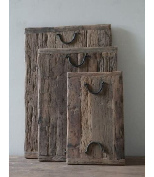 # Truckbodywood dienblad maat S ca. 35 x 22 x 2 - per stuk - foto kan iets afwijken