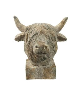 Countryfield @ Schotse hooglander kop Fargo L grijs-26x19x30Cm