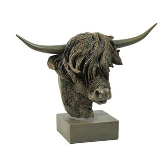 Countryfield # Schotse hooglander op voet Ulla L bruin-L39B19H33CM
