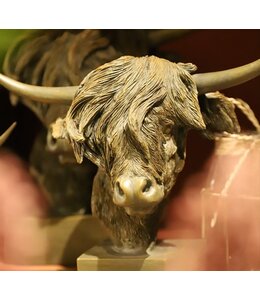 Countryfield @ Schotse hooglander op voet Ulla M bruin-L30B15H24CM