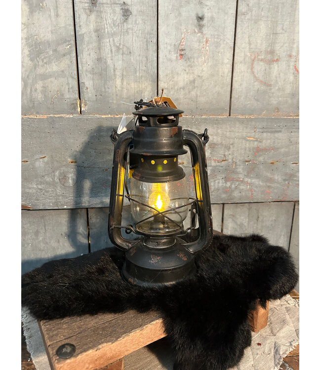 Countryfield # Lantaarn LED timer ro Kilian M zwart-L15,5B11,5H24,5CM