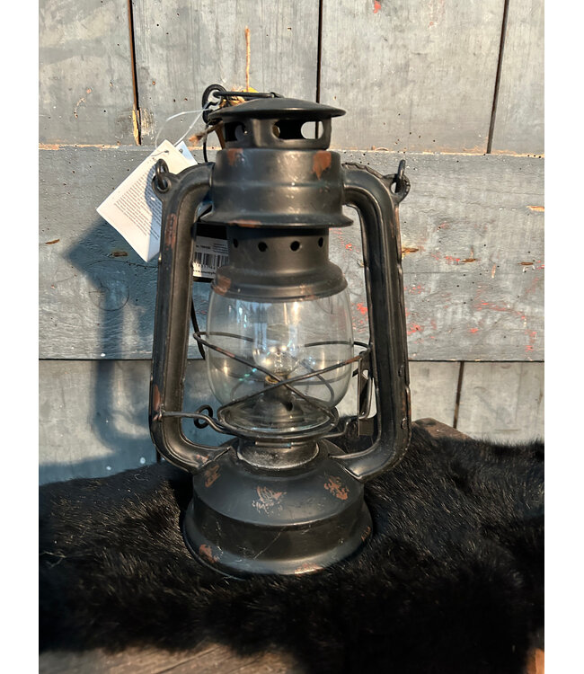 Countryfield # Lantaarn LED timer ro Kilian M zwart-L15,5B11,5H24,5CM
