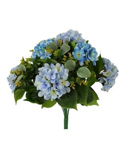 Countryfield # Boeket Hydrangea Sopho x17 blauw-25x25x55CM