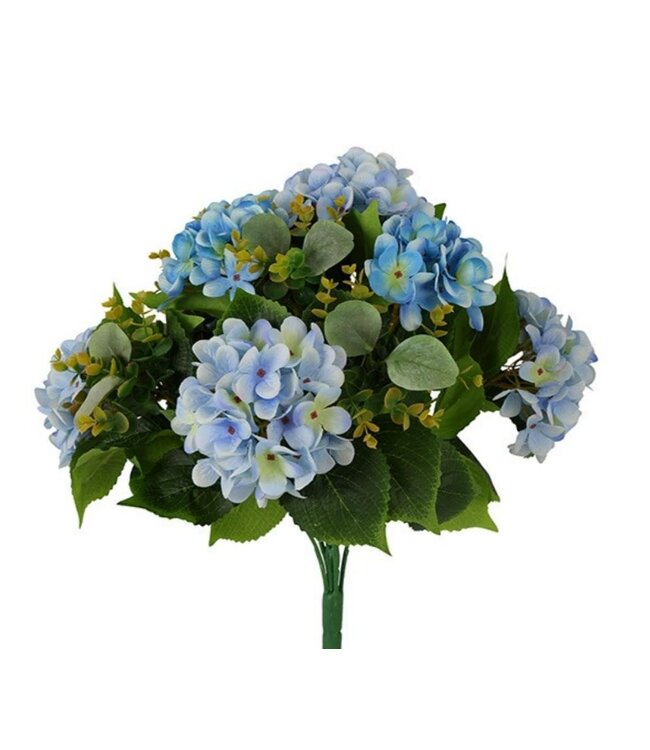 Countryfield # Boeket Hydrangea Sopho x17 blauw-25x25x55CM
