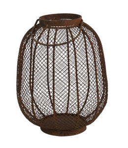 Countryfield # Windlicht ro Kairo S roest-16,5x16,5x22CM