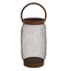 Countryfield # Windlicht m/handvat katia M roest-14,5x14,5x24CM 828974