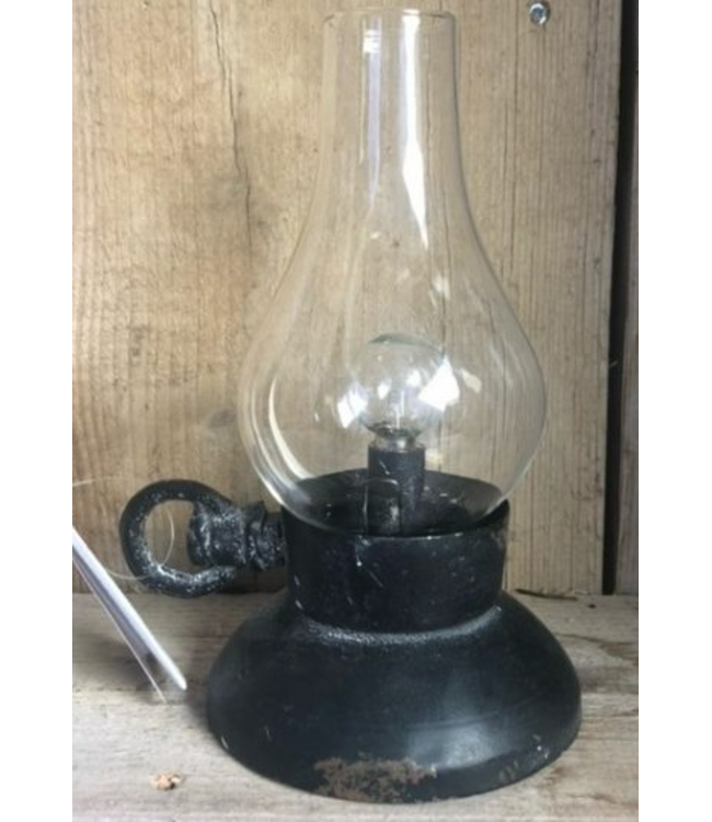 # Olielamp LED timer ro Kilian zwart-L13B10,5H19,5CM