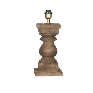 Tafellamp hout M 35 cm