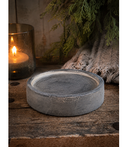 @ Houten onderzetter - donker - 14.5×14.5×3.5cm - tbv glas met doorsnee 12.5cm (excl. glas)