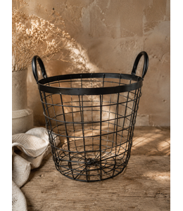 ## I098 - mand aletta m zwart - 25 x 25 x 28 cm