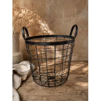 ## I098 - mand aletta m zwart - 25 x 25 x 28 cm