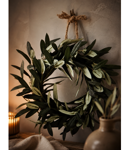 Countryfield ## Kunst krans Olive S groen-L30B12H30CM