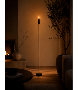 # Vloerkandelaar gietijzer zwart 140 cm / 1423