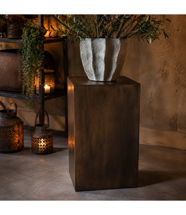 ## wordt niet verzonden - Metalen zuil 30×30×50 CM