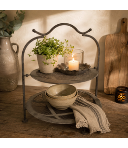 Countryfield # Etagere metaal Elexis L - ca. 45 x 45 x 50 cm
