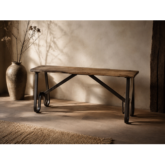 Bank hout ijzer / 2528