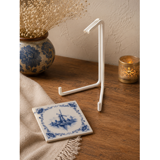# Rekje voor tegels wit 9x9x10cm