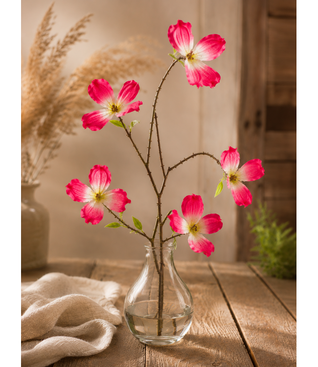 Countryfield # Bloem Cornus M roze-5x20x66CM